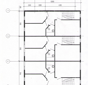 Проект таунхауса в Краснодаре, 2 этаж
