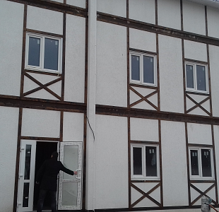 Гостиница 1080 квадратных метров из СИП панелей с ЦСП, построенная компанией ВИРМАК в Московской области (г. Лобня)