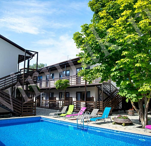 Гостиница в Краснодарскоем крае, г. Анапа. Год строительства – 2019.